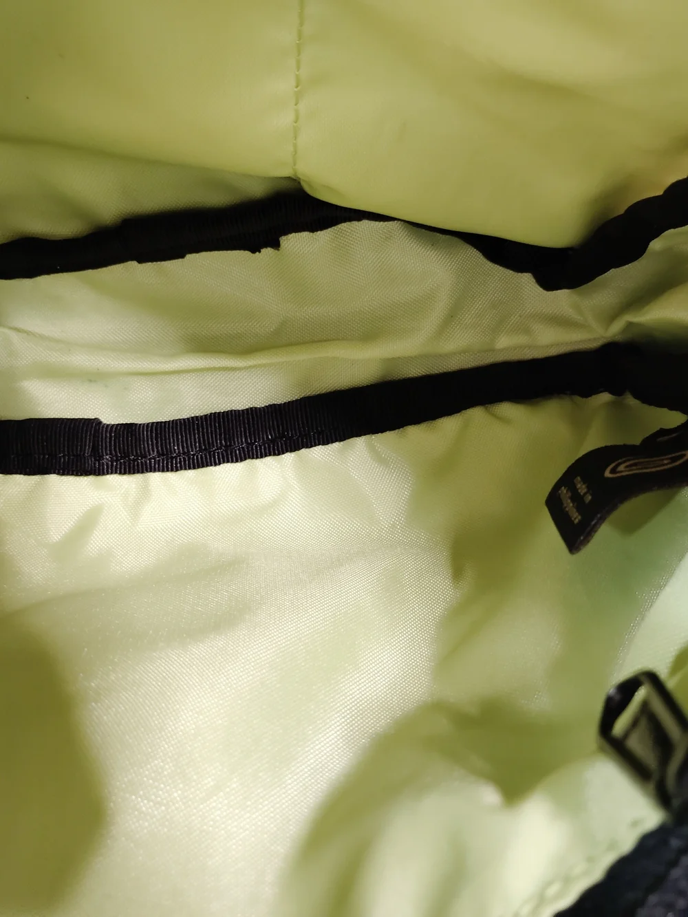 Timbuk2 Black Messenger Crossbody Bag with Yellow Logo
